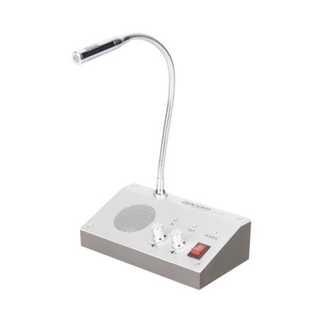 sistema de intercomunicación ideal para ventanillas audio de voz de dos vias 12v1a 3w micrófono interior micrófono exterio